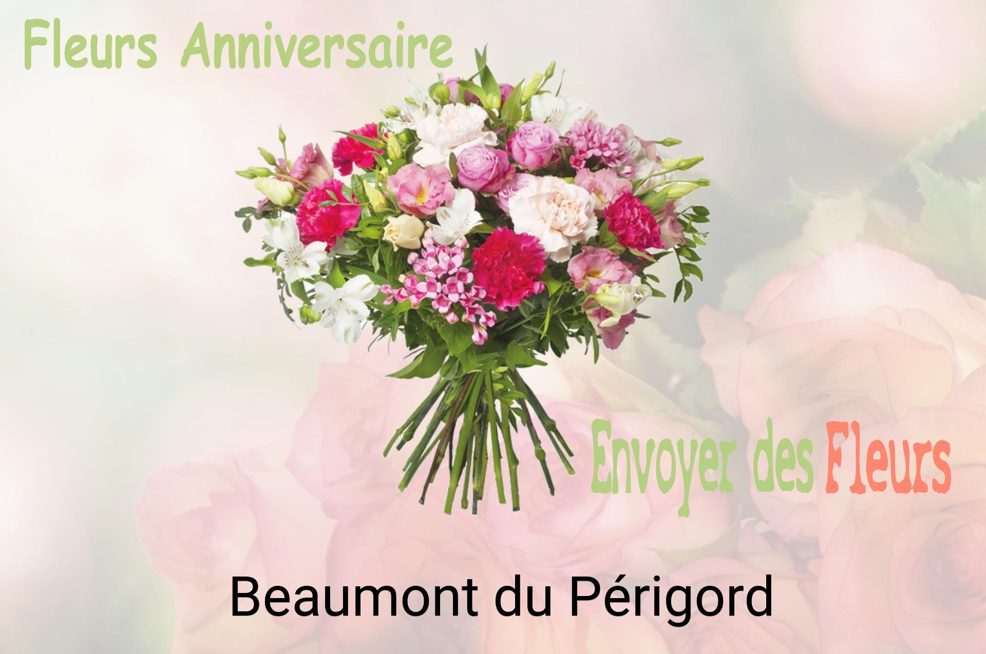 Bouquet de fleurs d’anniversaire livré à Beaumont-du-Périgord