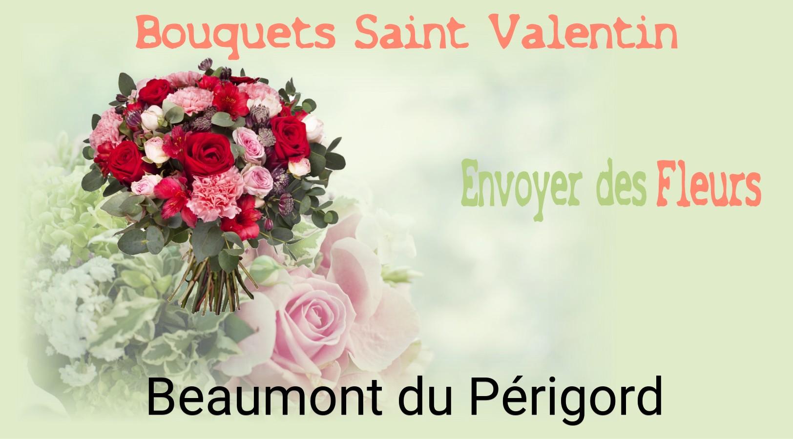 Roses de Saint-Valentin livrées à Beaumont-du-Périgord